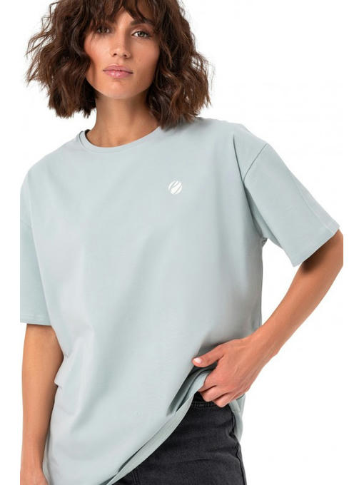 Базовая оверсайз футболка оливковая — изображение 3