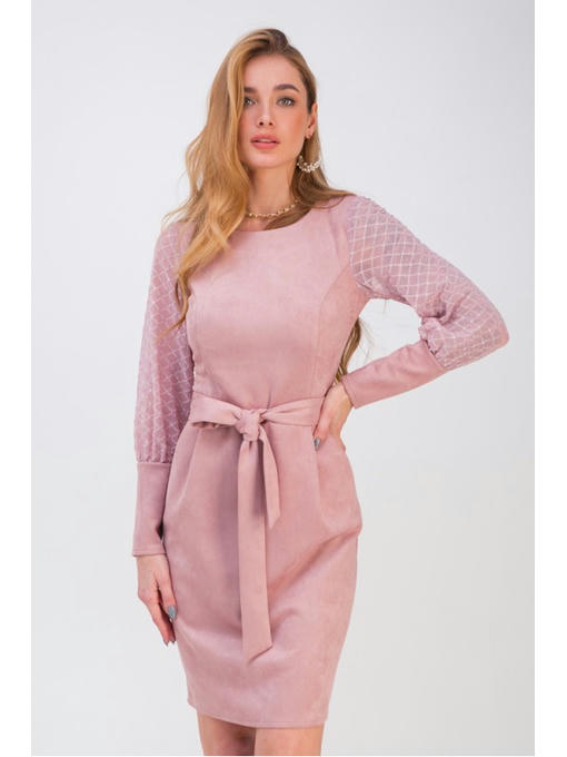 Нарядное платье пудра — изображение 2