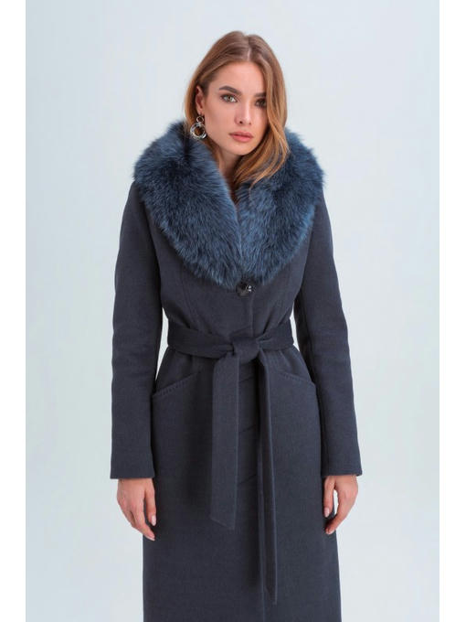 Классическое пальто морская волна — изображение 3