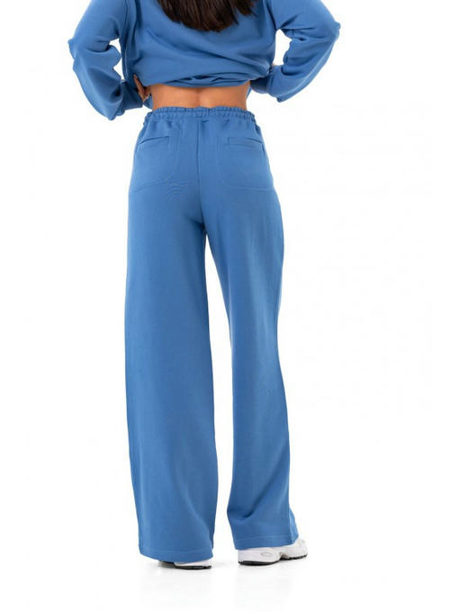 Широкие штаны палаццо джинс — изображение 5