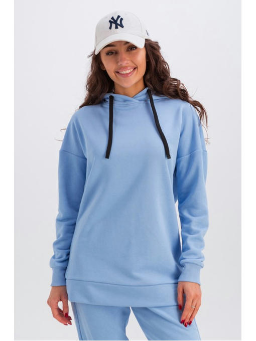 Женский костюм из трехнитки голубой — изображение 2