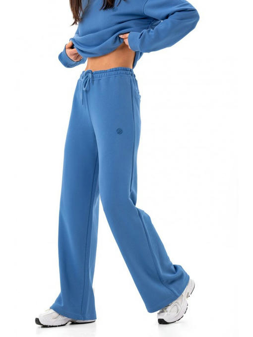 Широкие штаны палаццо джинс — изображение 2