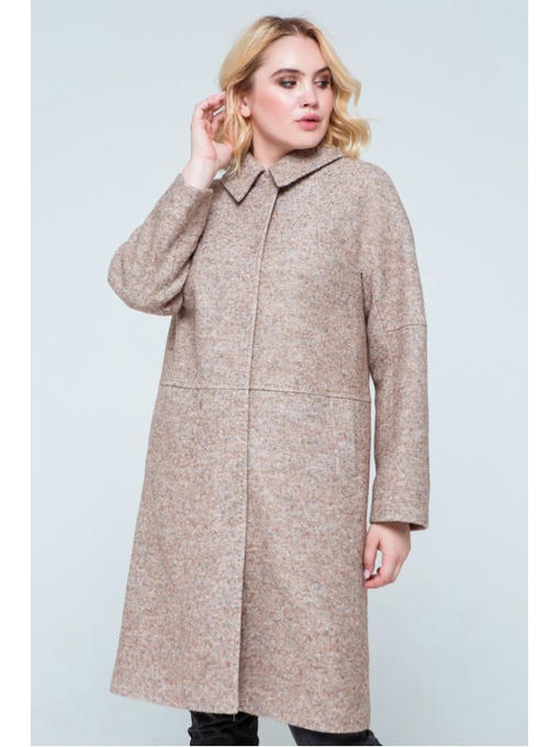 Осеннее пальто бежевое — изображение 2