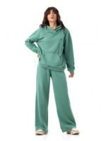 Худи кенгуру с капюшоном мята