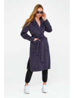 Осеннее пальто ультрафиолет