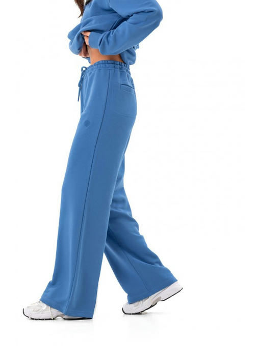 Широкие штаны палаццо джинс — изображение 4