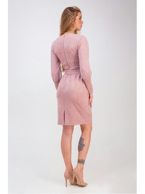 Нарядное платье пудра — изображение 4