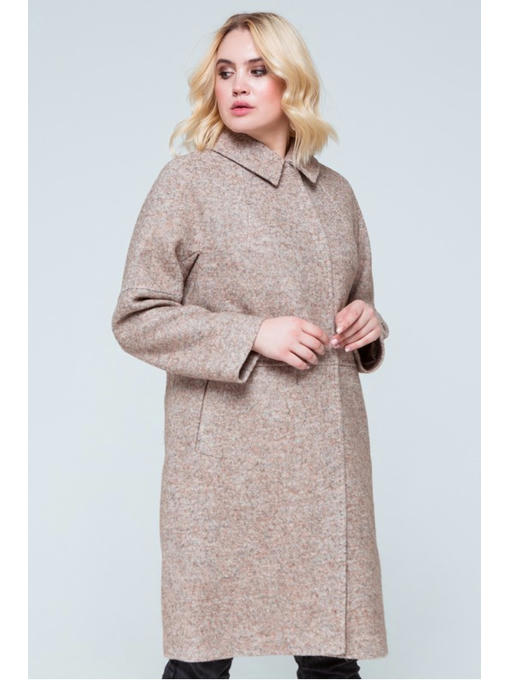 Осеннее пальто бежевое — изображение 3