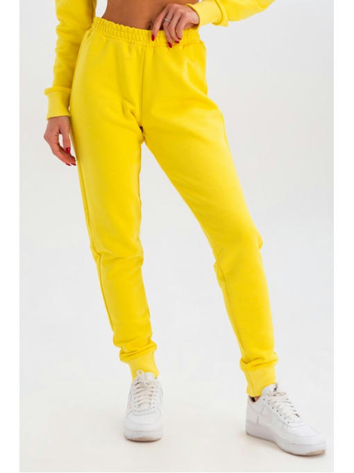 Женский костюм из трехнитки желтый — изображение 3