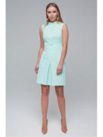 Платье без рукавов мята