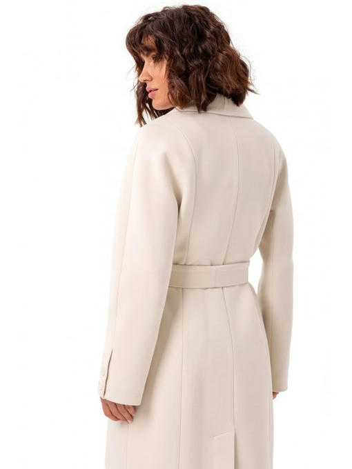 Пальто из кашемира молоко — изображение 9