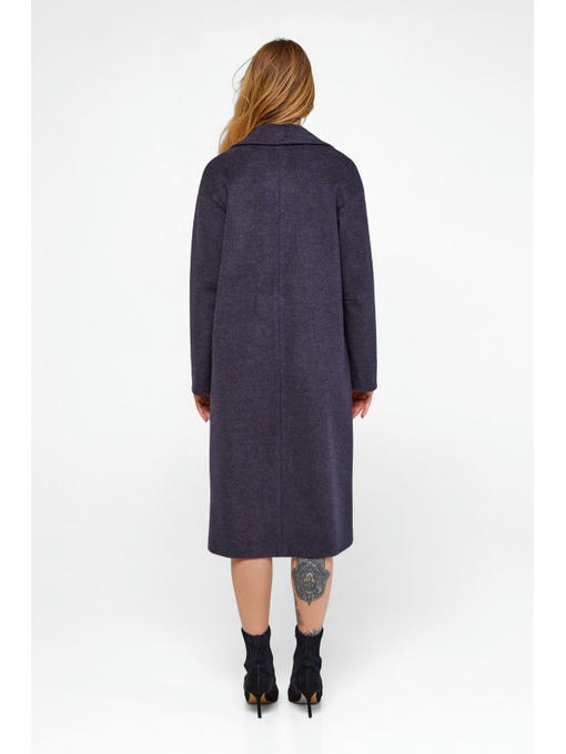 Трендовое пальто оверсайз ультрафиолет — изображение 4