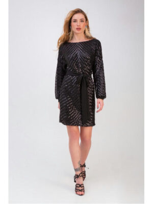 Нарядное платье черное