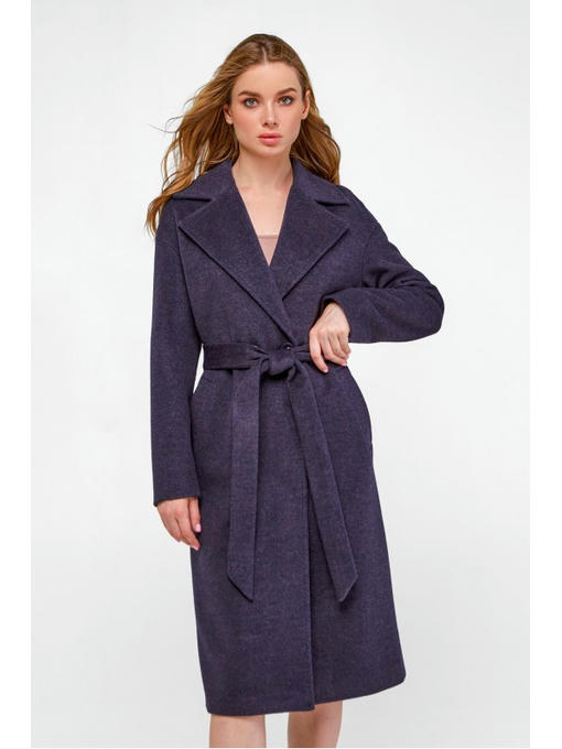 Трендовое пальто оверсайз ультрафиолет — изображение 2