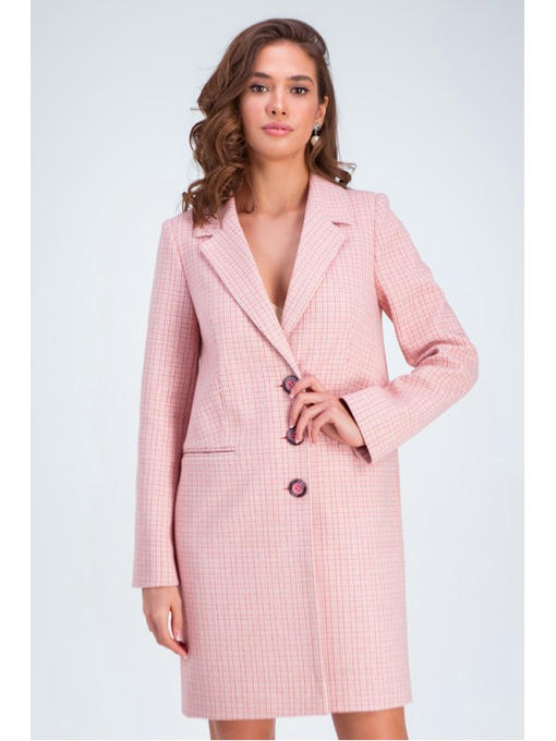 Полупальто розовое — изображение 2