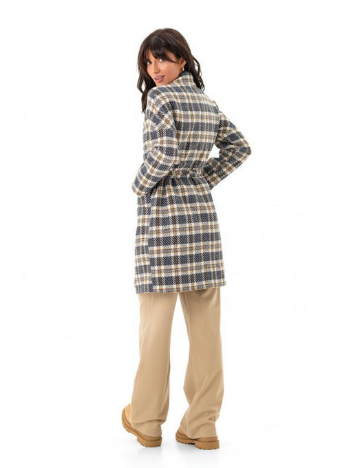 Весеннее пальто сине-белое — изображение 7