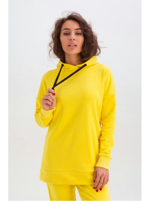 Женский костюм из трехнитки желтый — изображение 2