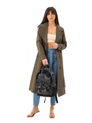 Городской рюкзак с принтом ночь в саванне