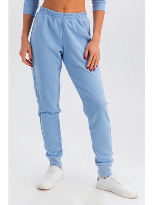 Женский костюм из трехнитки голубой — изображение 4