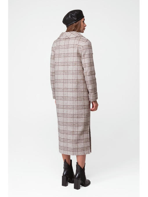 Пальто с воротником апаш капучино — изображение 4