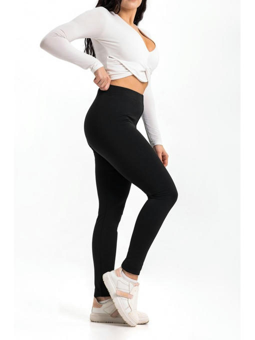 Женские термолосины из микродайвинга черные — изображение 2