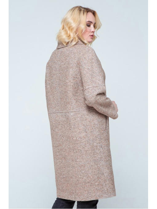 Осеннее пальто бежевое — изображение 4