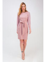 Нарядное платье пудра