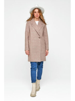 Пальто оверсайз кэмел