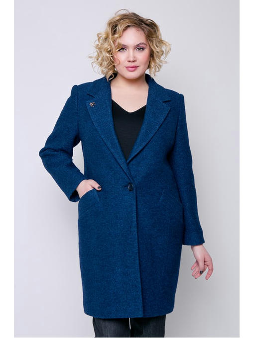 Демисезонное пальто морская волна — изображение 2