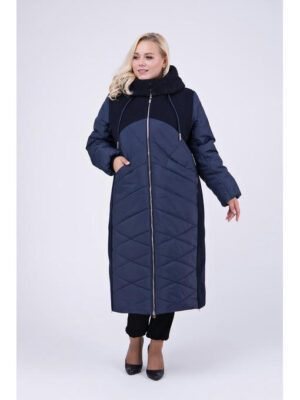 Длинное зимнее пальто