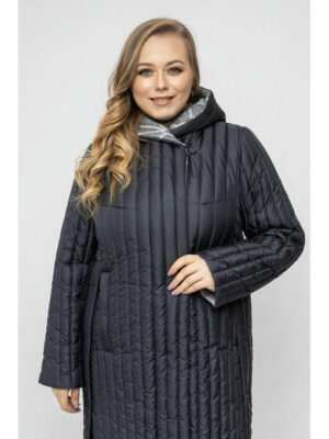 Стильное женское длинное пальто