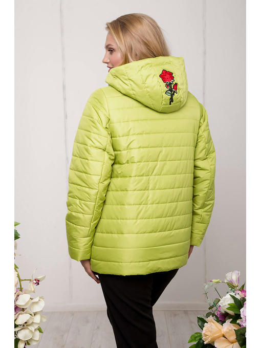 Яркая весенняя женская куртка с вышивкой — изображение 3