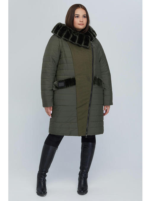 Двубортное пальто