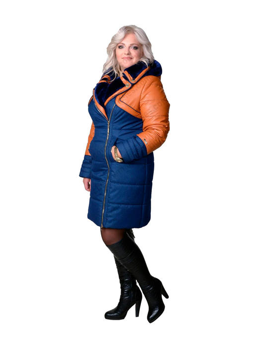 Зимнее стильное пальто