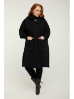 Кардиган-пончо