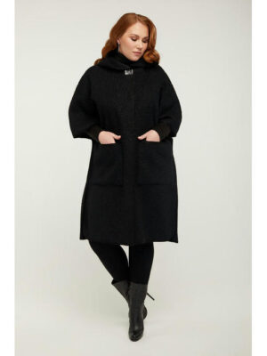 Кардиган-пончо