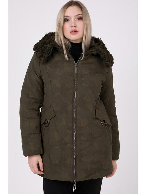 Куртка зимняя, кленовый лист