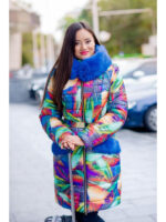 Молодежное зимнее пальто