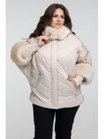 Пончо зимнее