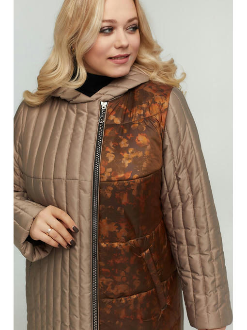 Длинное стеганое пальто — изображение 2