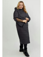 Стеганное пальто