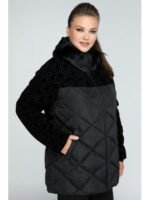 Пуховик натуральный кролик