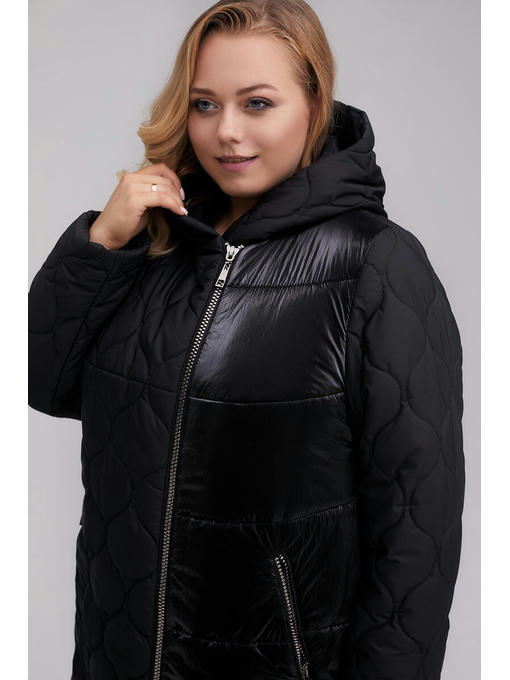 Длинное стеганное пальто — изображение 2