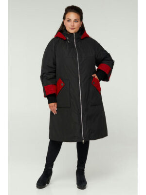 Плащ утепленный