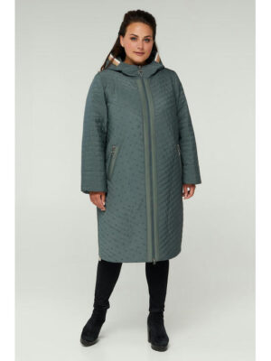 Стеганое пальто