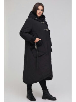 Длинное пальто на карабинах