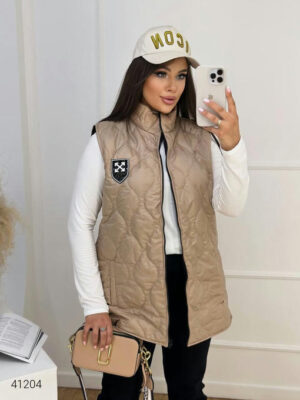 Жилет женский стеганый
