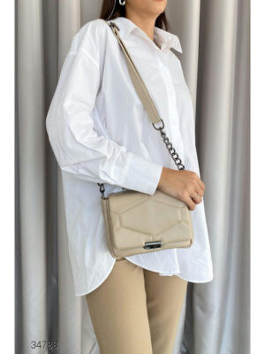 Стеганная сумка через плечо