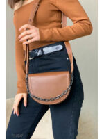 Сумка на плечо с откидным клапаном