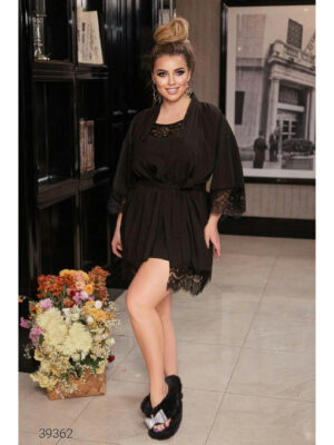 Комплект из ночной сорочки и халата